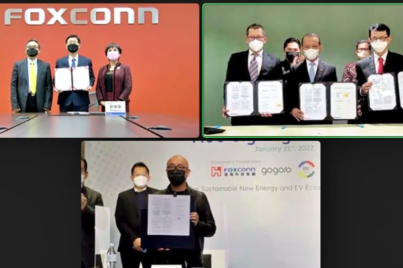 Foxconn Investasi Rp114 Triliun Buat Ekosistem Mobil Listrik di Indonesia 53 MoU Foxconn