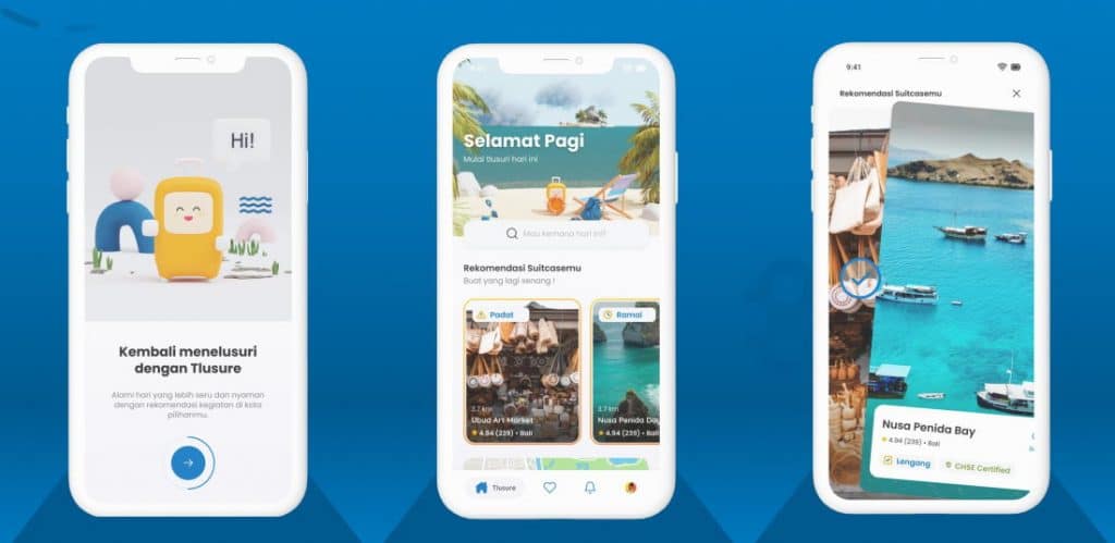 fitur aplikasi tlusure