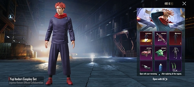 PUBG x Jujutsu Kaisen Itadori