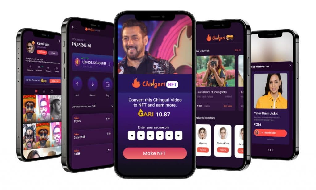 Chingari, Pesaing TikTok dari India Masuk Indonesia dengan Token $GARI 52 chingari token gari