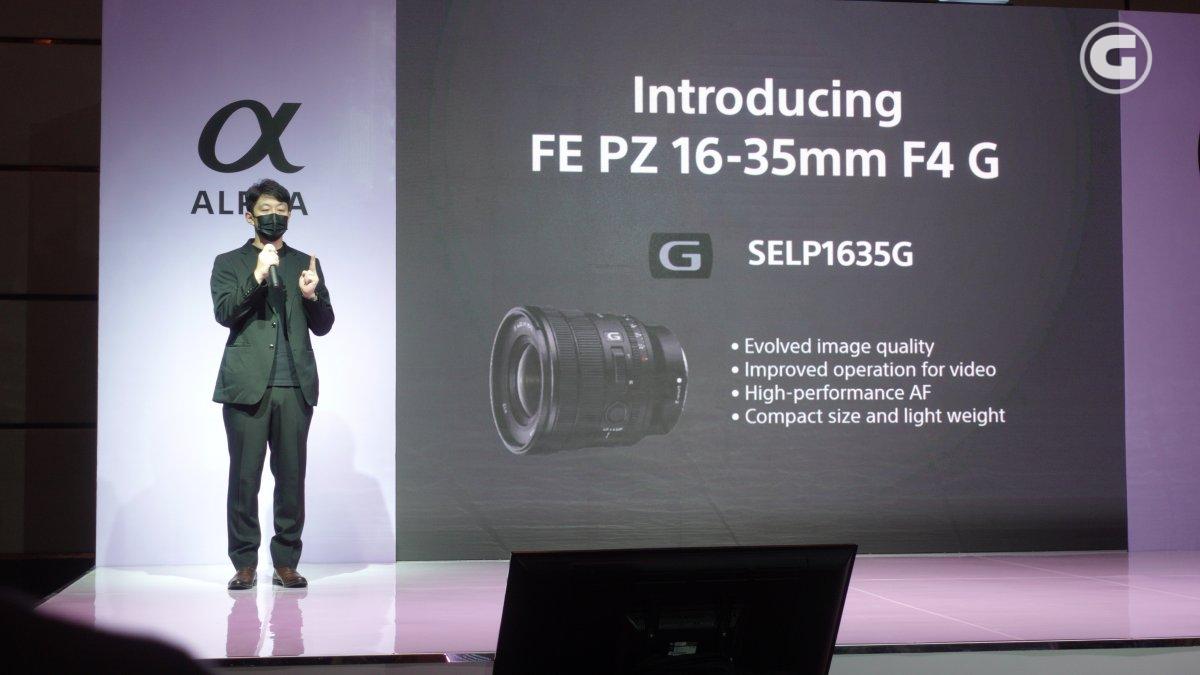 Sony FE PZ 16-35mm F4 G