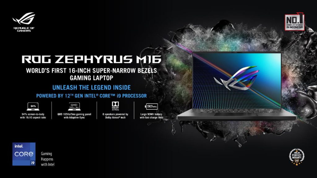 ROG Zephyrus M16 GU603Z MUX