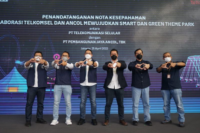 Kolaborasi Ancol - Telkomsel Hadirkan Smart & Green Theme Park 53 Smart&Green Theme Park