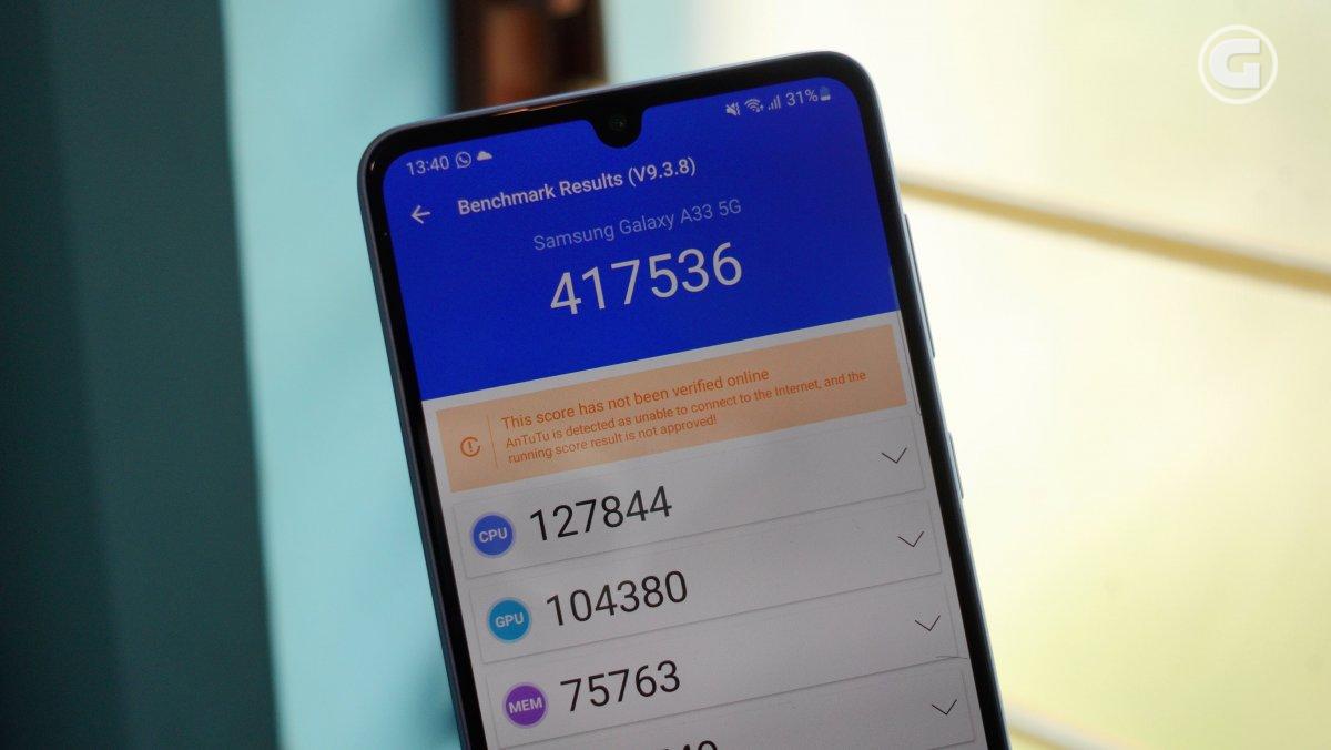 Skor Antutu Galaxy A33 5G