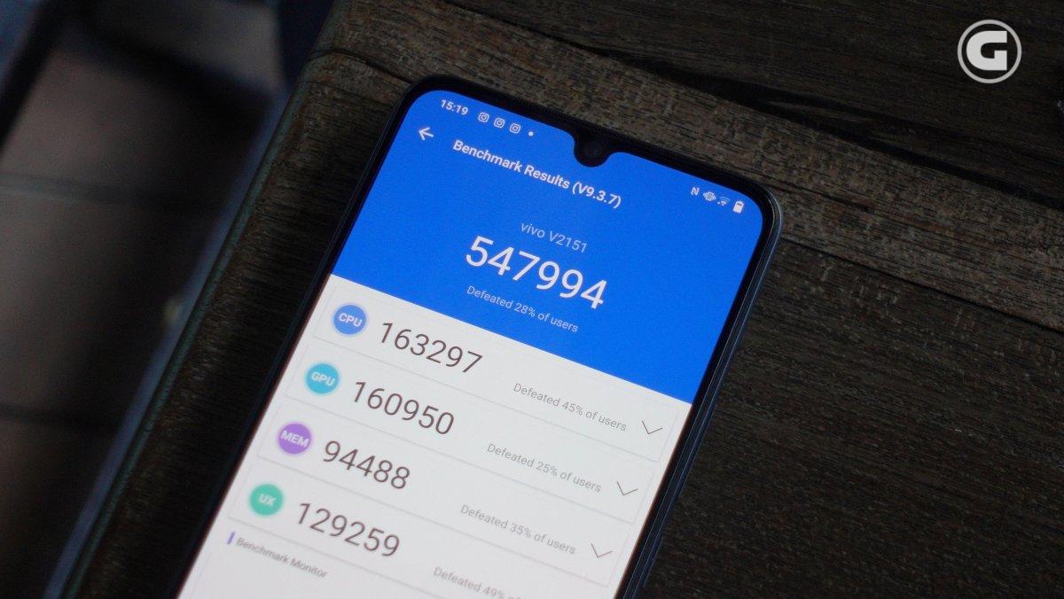 Skor Antutu vivo T1 Pro 5G
