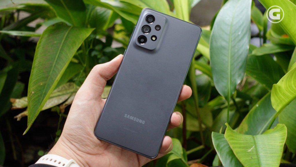 Desain Galaxy A73 5G