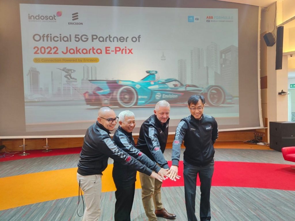 Jaringan 5G IOH di Formula E Jakarta