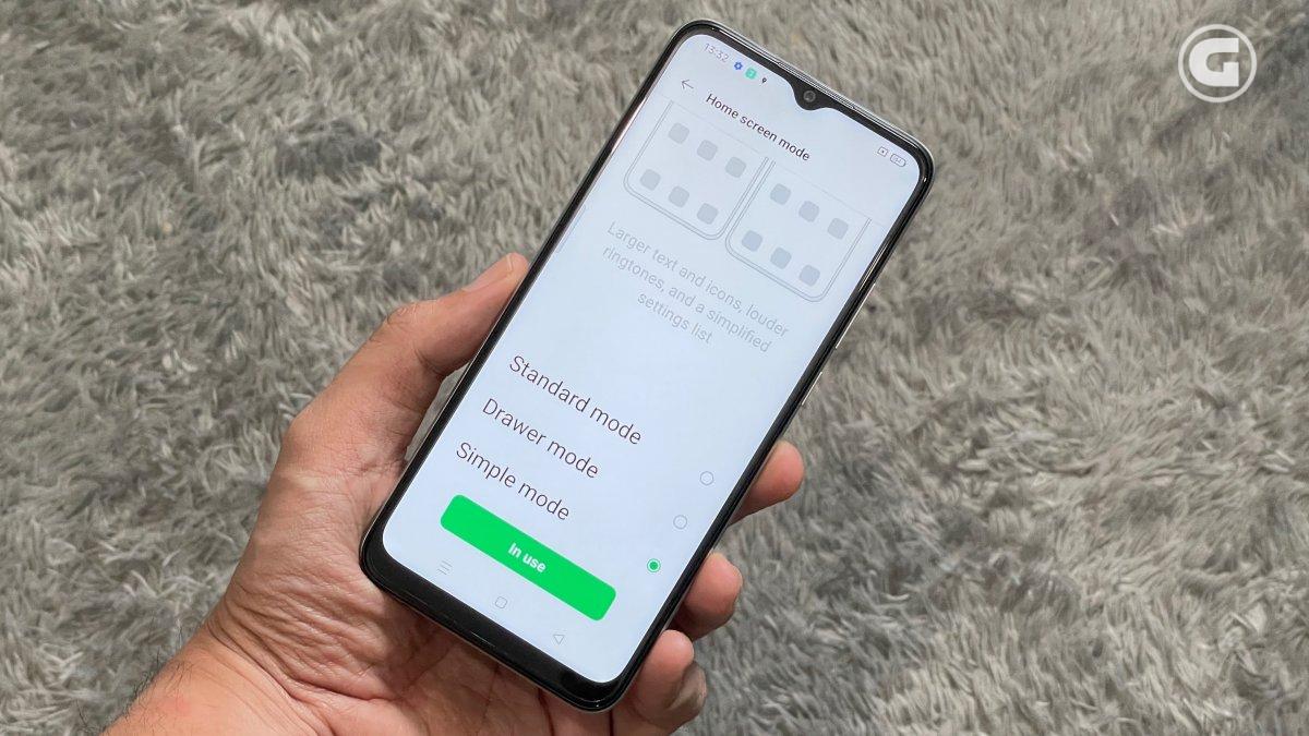 Simple Mode OPPO A16K