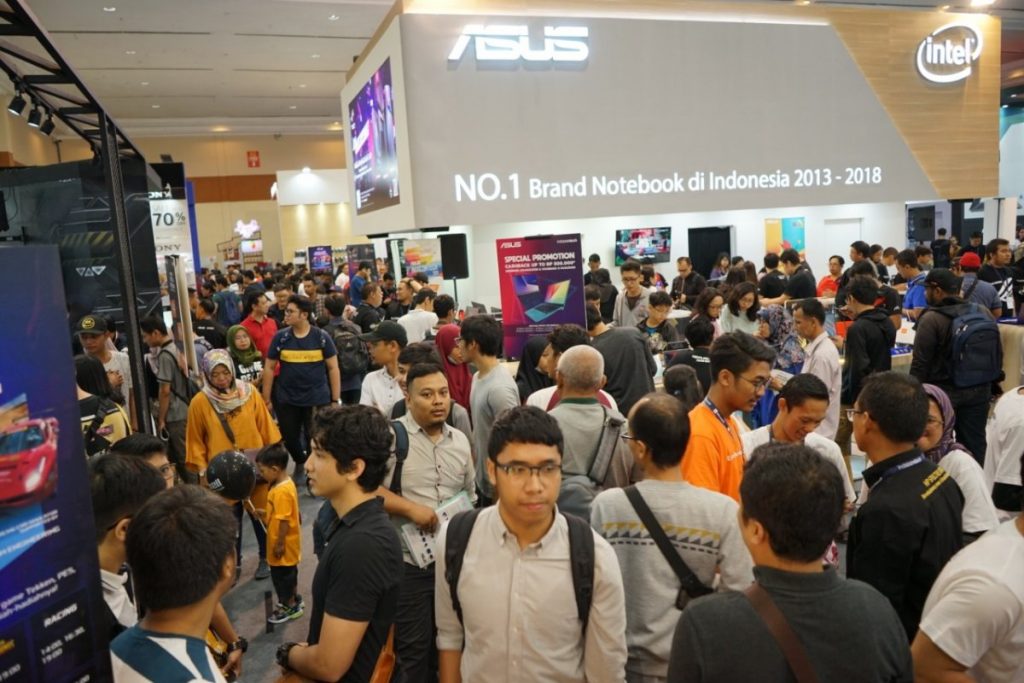 indocomtech 2019 pengunjung 2