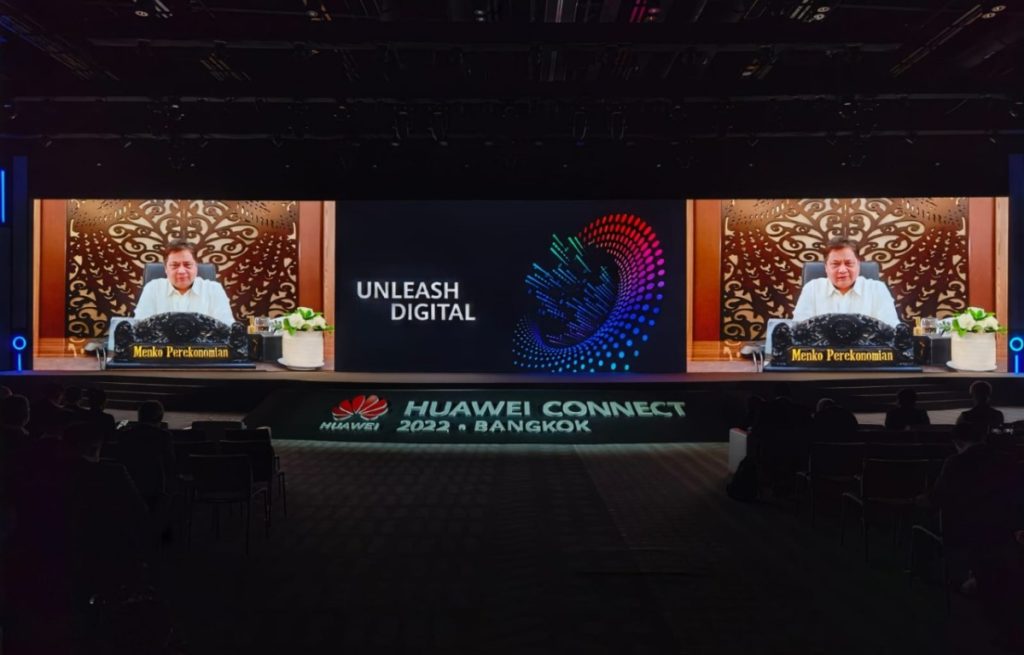 Airlangga Hartanto Huawei Connect