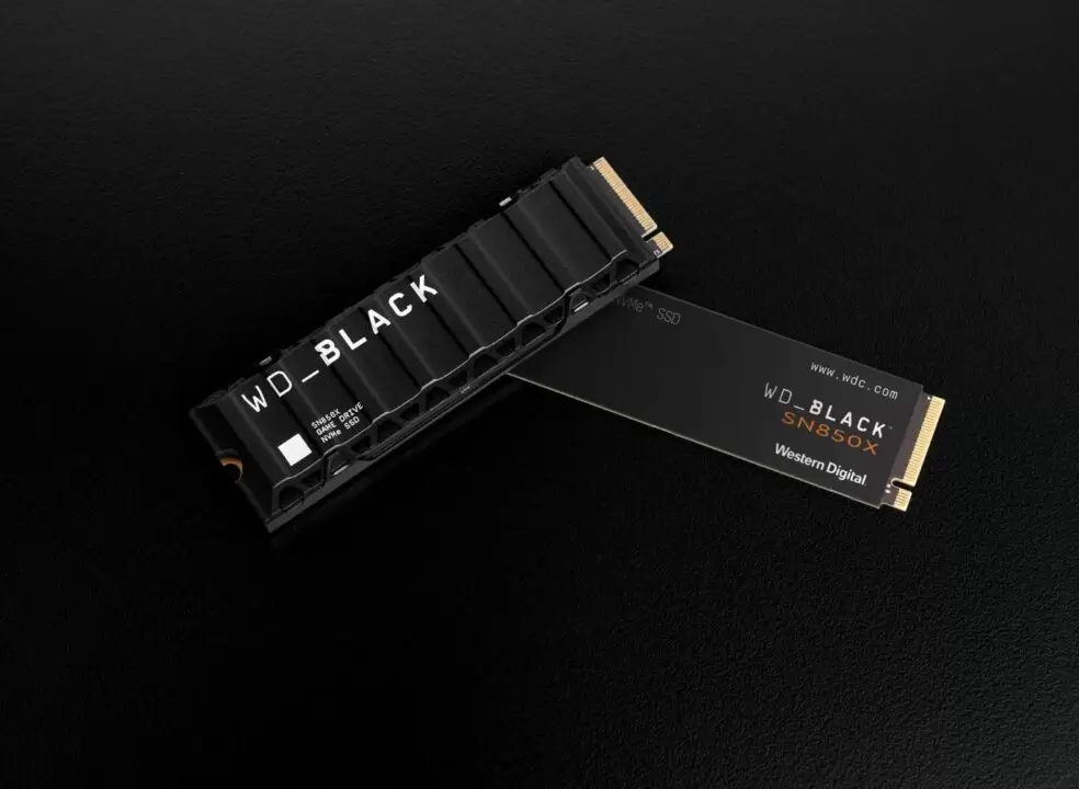 SSD NVme WD Black SN850X 984x720 1