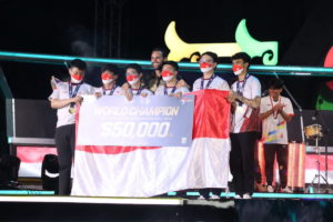 Timnas DOTA 2 dengan Perolehan Medali Emas