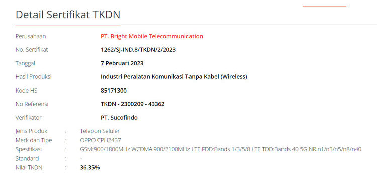 Smartphone Baru Diduga OPPO Find N2 Flip Siap Rilis di Indonesia 52 TKDN Oppo Find N2 Flip