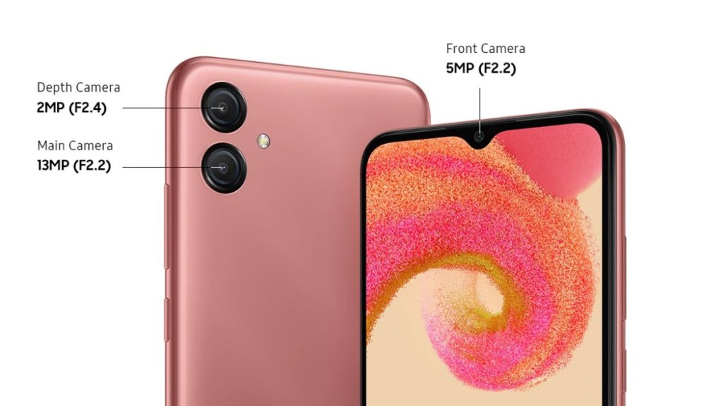 Spesifikasi Galaxy A04e 64GB - kamera