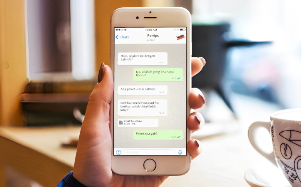 Penipuan social engineering