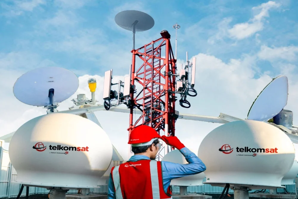 Layanan Internet VSAT Star dari Telkomsat