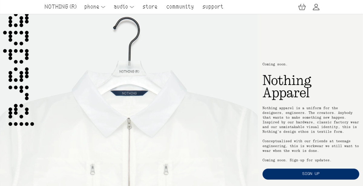 Carl Pei Luncurkan Produk Nothing Apparel yang Semi Transparan Futuristik 52 Nothing Apparel