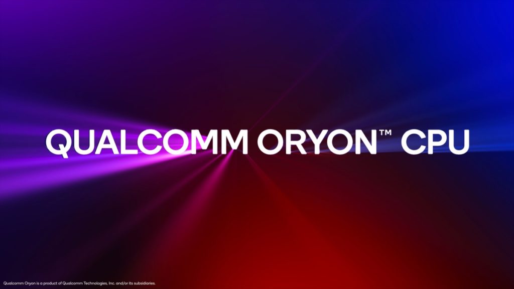 Qualcomm Snapdragon X Oryon CPU