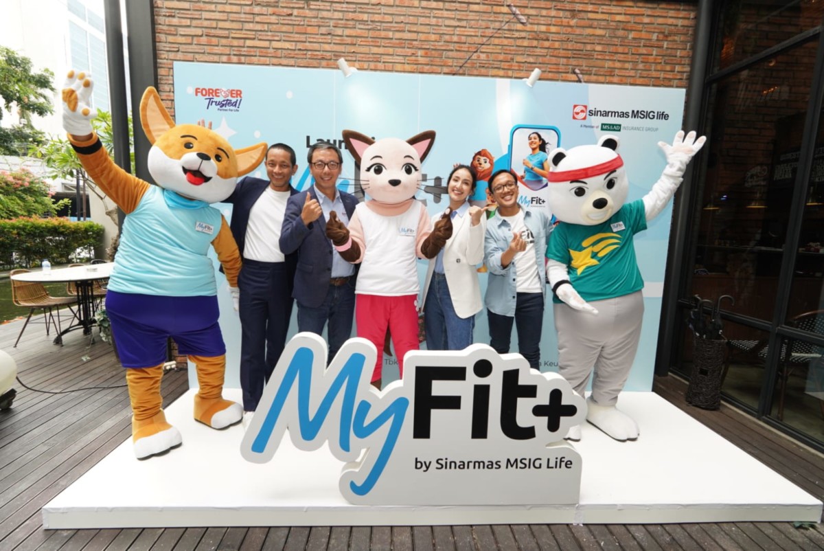 Peluncuran aplikasi MyFit+