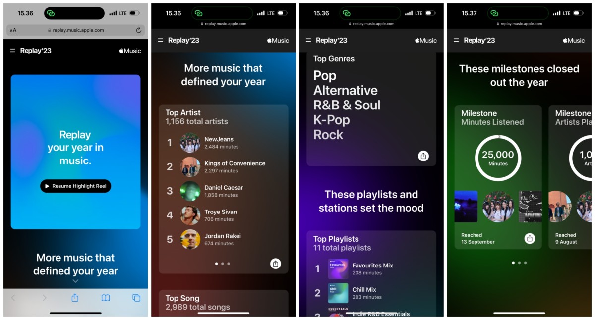 Apple Music Replay 2023