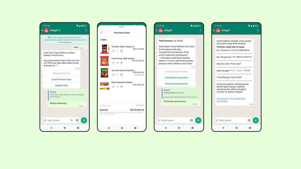 Fitur Baru WhatsApp Business - Alfamart