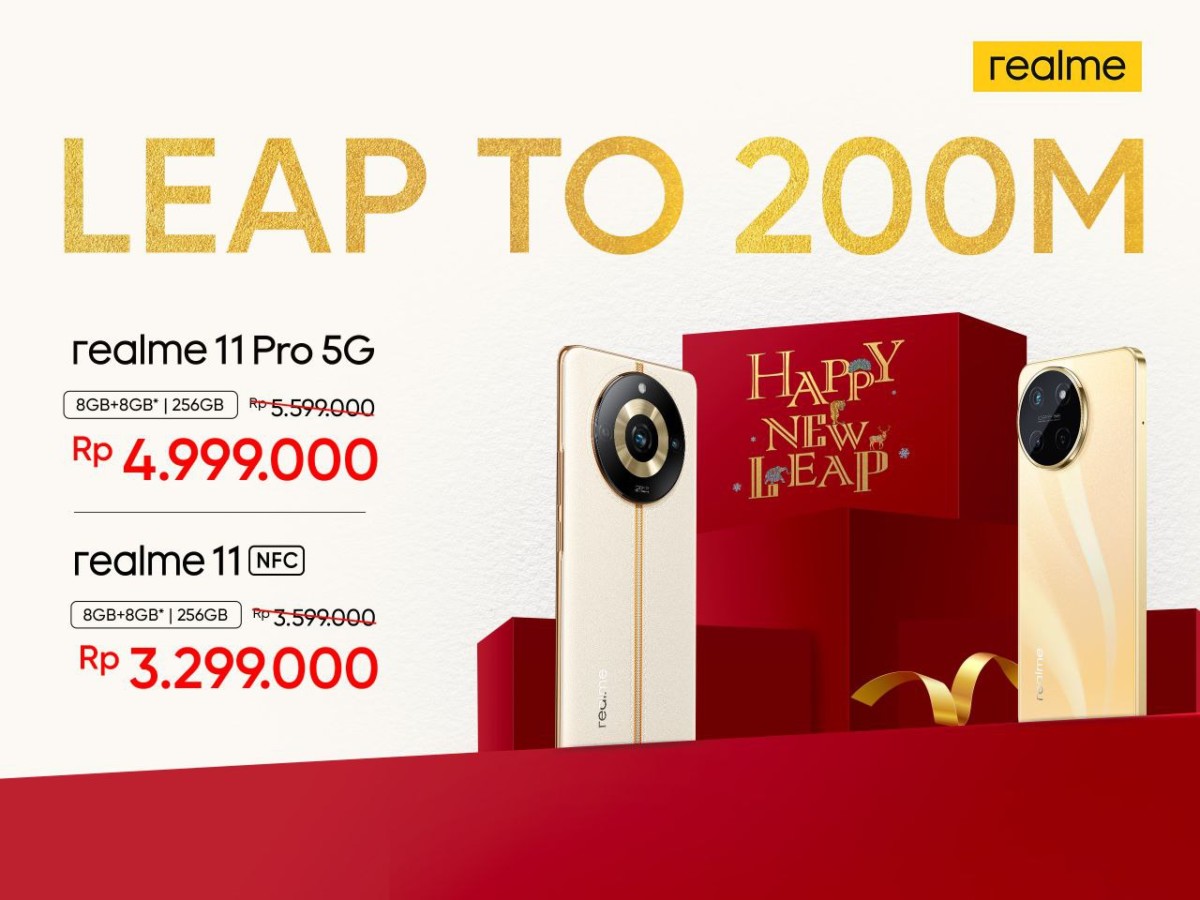 Realme 11 series turun harga