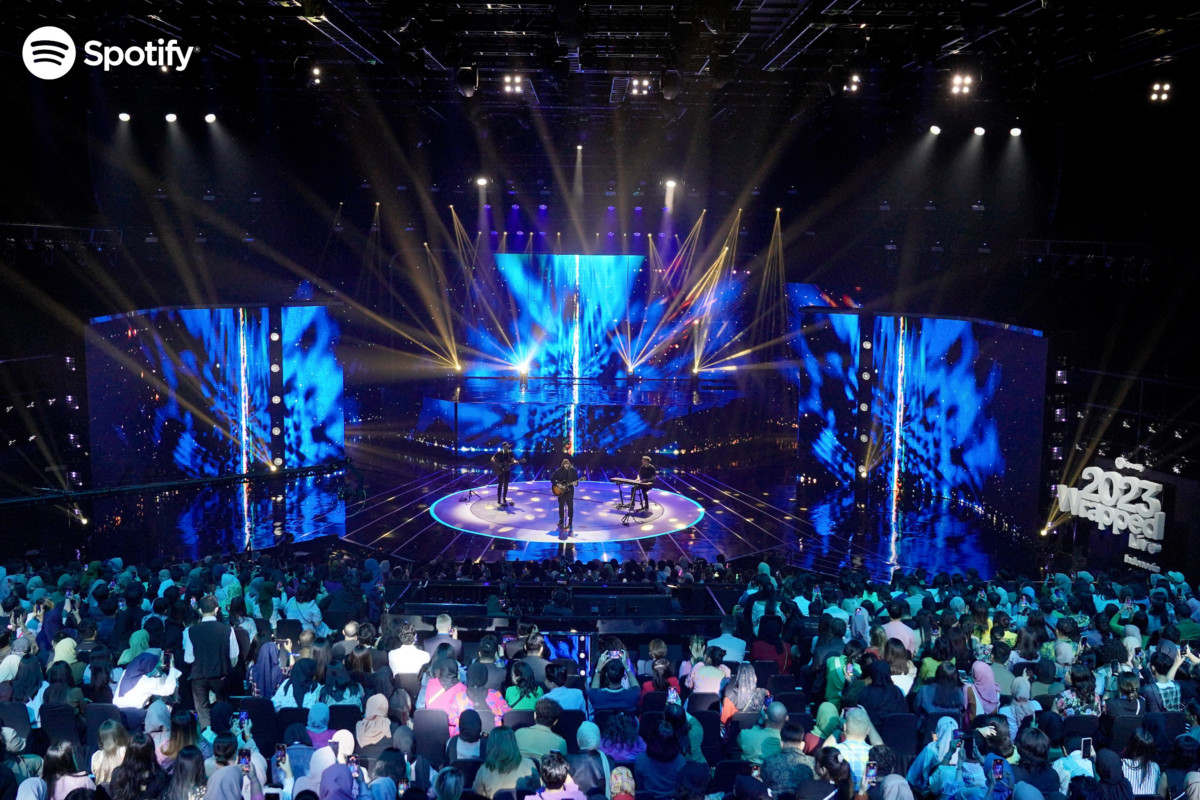 Penampilan James Arthur di Spotify Wrapped Live Indonesia 2023