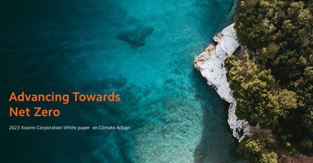 Xiaomi Whitepaper on Climate Action