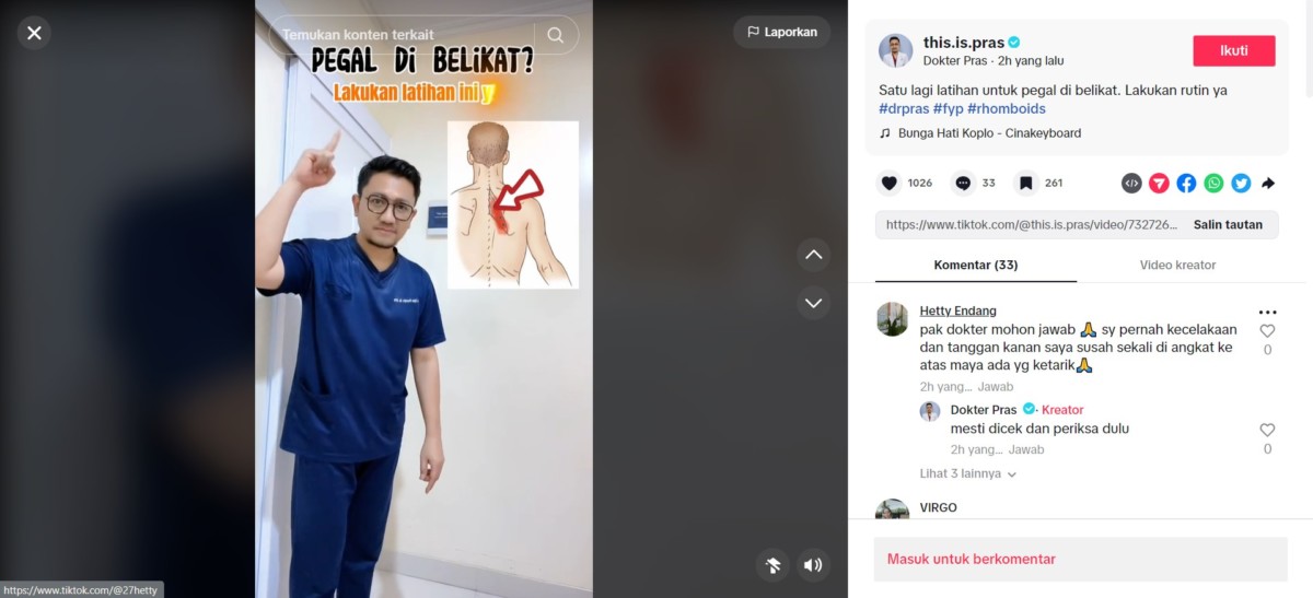 LIVE FEST Community Favorite Creator - Dokter Pras (@this.is.pras)