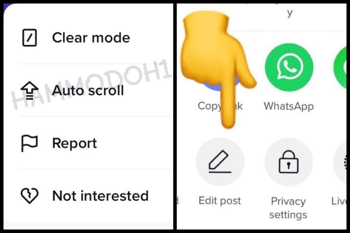 Fitur auto scroll video TikTok dan edit post