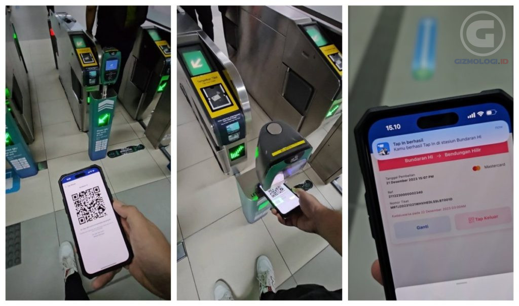 cara pakai tiket mrt jakarta mrt Jakarta rp1