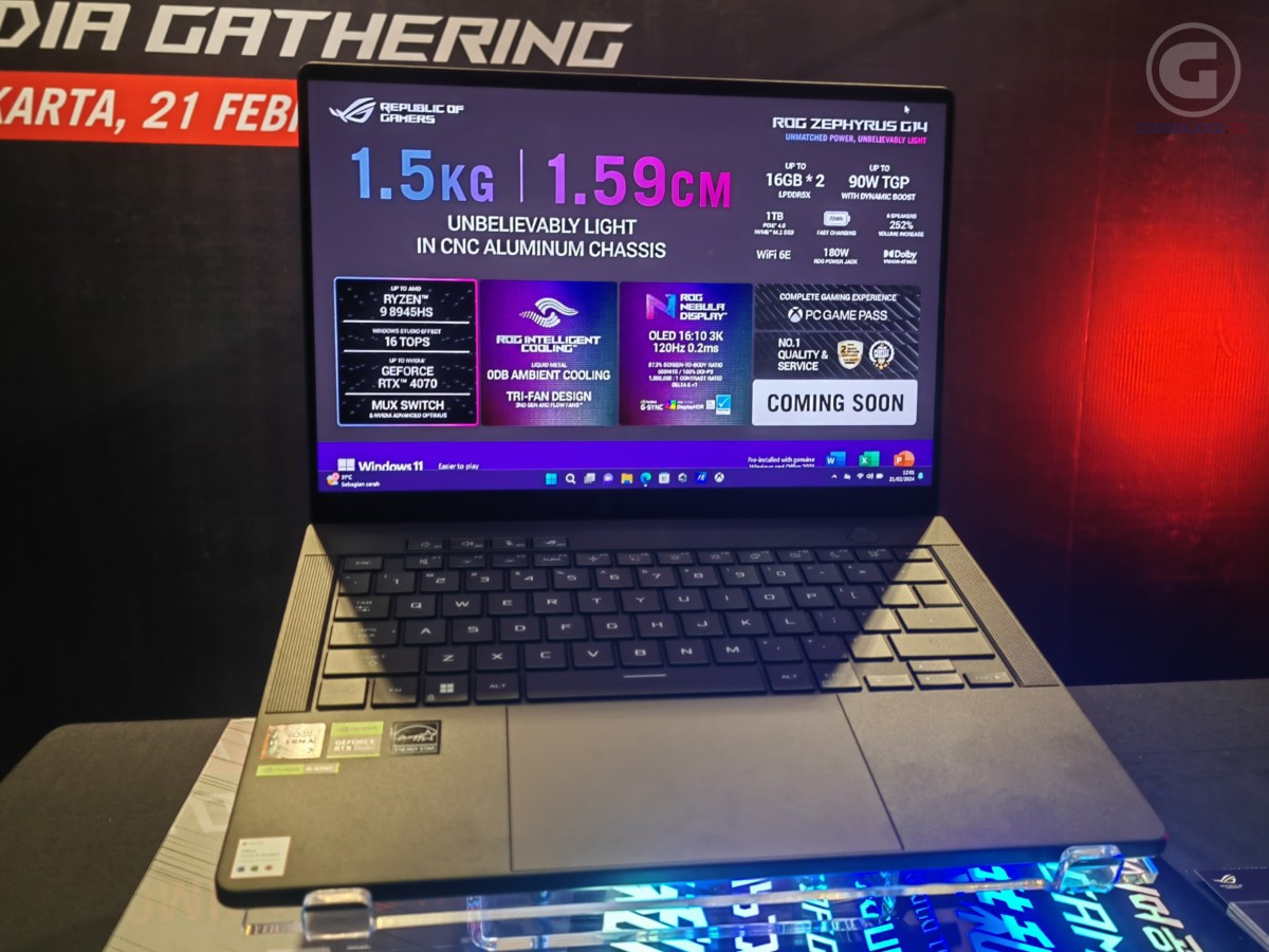 ASUS ROG Zephyrus G14 dan G16 dari CES 2024 Akan Hadir di Indonesia 51 ASUS ROG Zephyrus G14