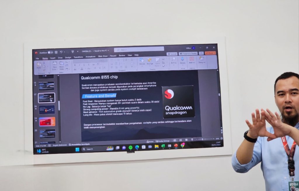 Snapdragon 8155 Chery Omoda E5