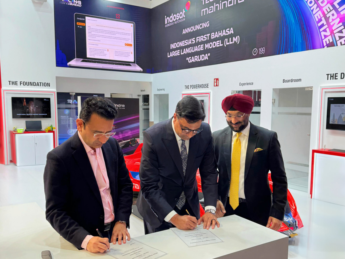Indosat dan Tech Mahindra kembangkan LLM Garuda