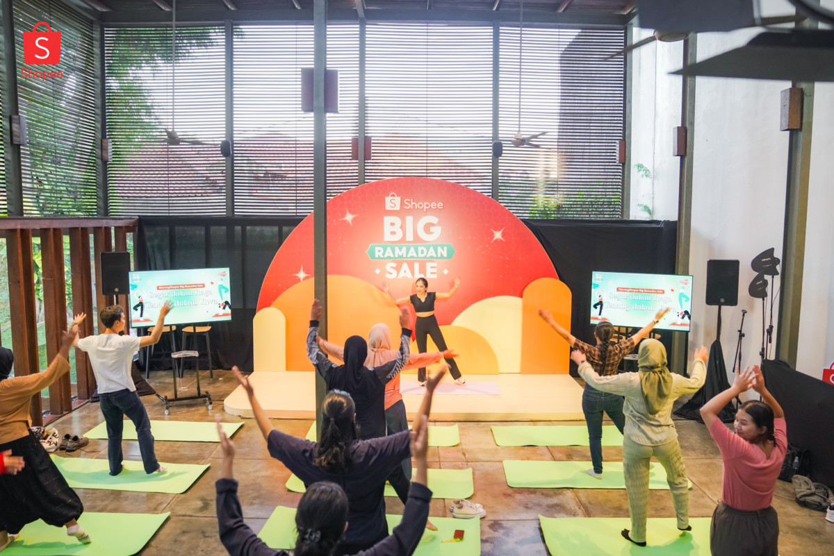 Shopee ajak jaga kesehatan holistik.
