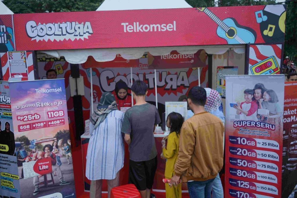 Telkomsel Indihome, festival musik dan budaya Cooltura
