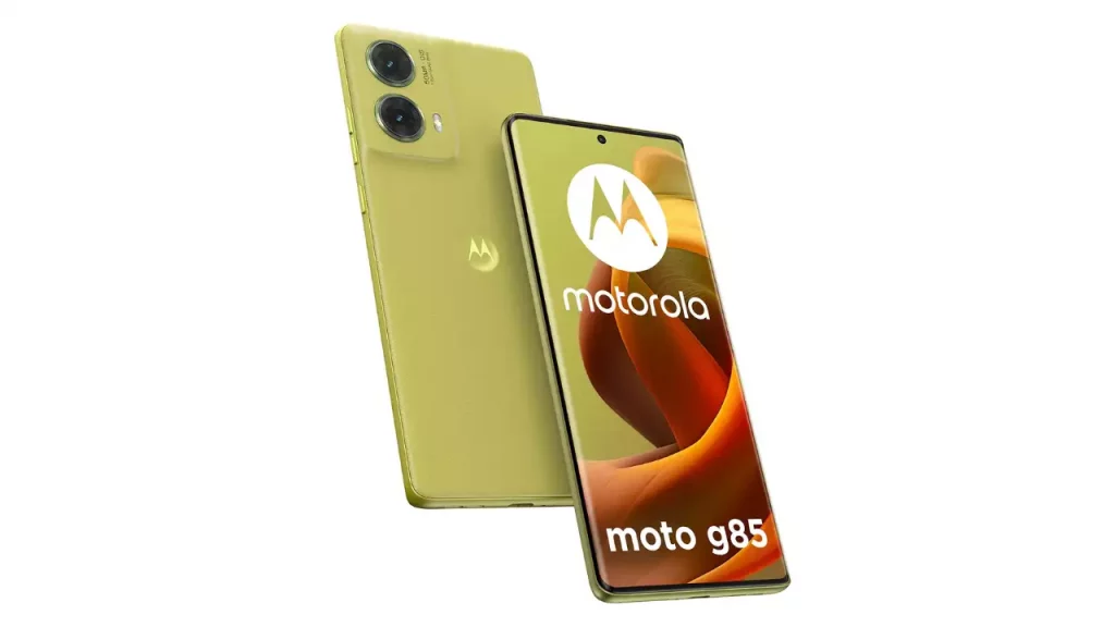 Motorola G85 render