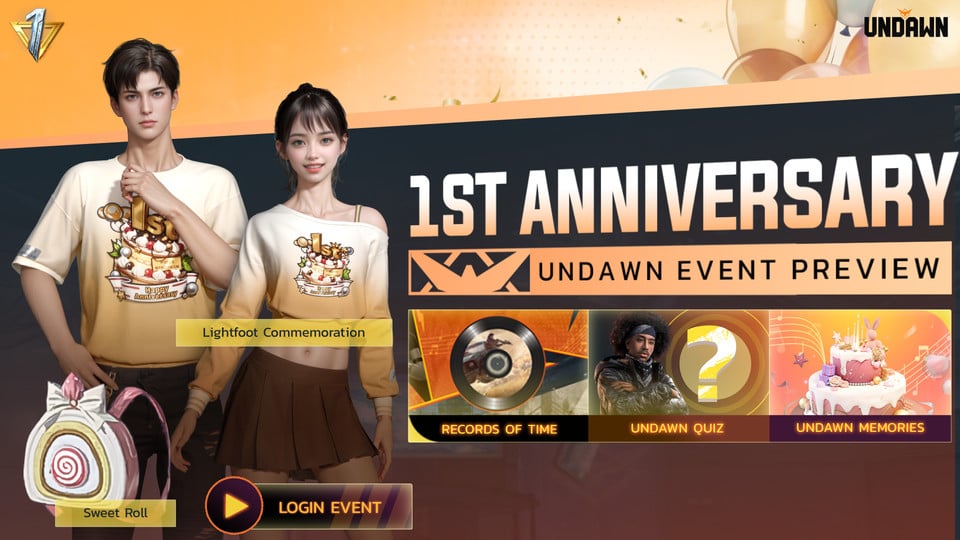 Garena Undawn 1st anniversary