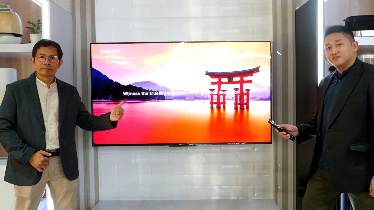 Sharp TV AQUOS XLED Launched, Brings New Screen Technology - Gizmologi.id