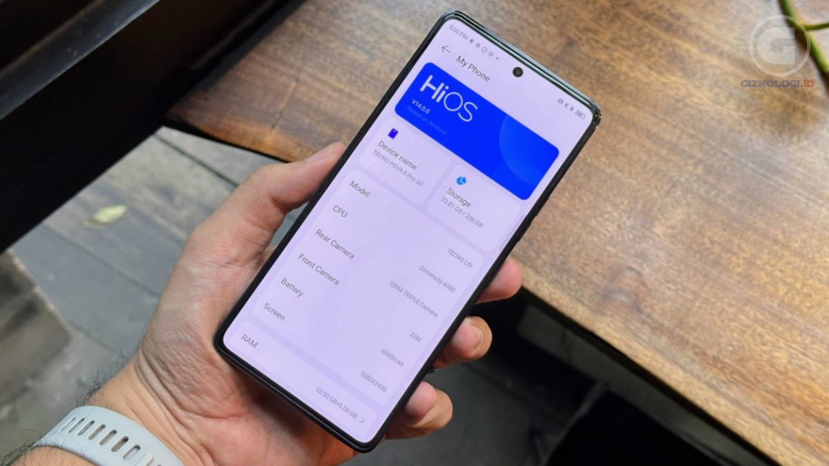 Harga TECNO POVA 6 Pro 5G