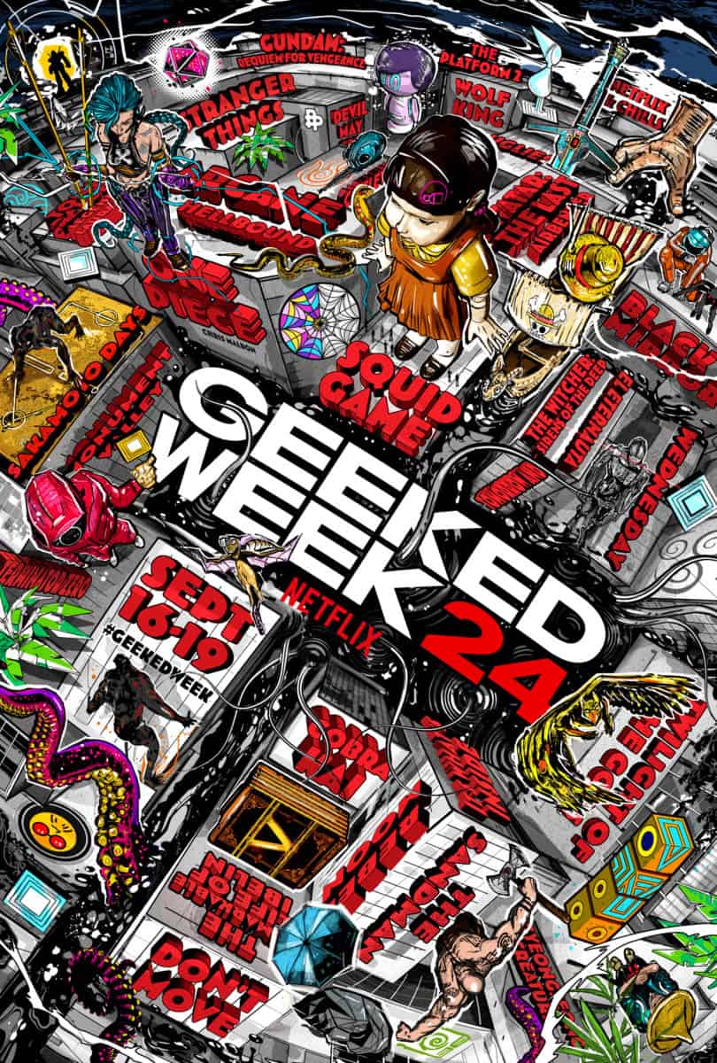 Poster acara Geeked Week Netflix