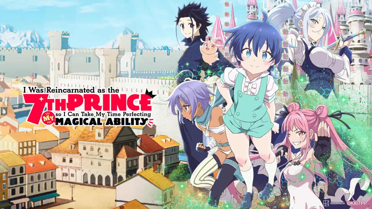 Delapan Anime Populer Hadir dengan Sulih Bahasa Indonesia di Crunchyroll 56 Anime I Was Reincarnated as the 7th Prince so I Can Take My Time Perfecting My Magical Ability