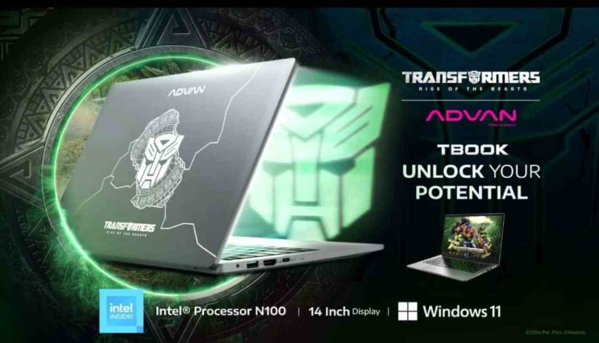 ADVAN TBOOK Terbaru Bawa Prosesor Intel Celeron N100, Harga? 54 ADVAN TBOOK Transformers