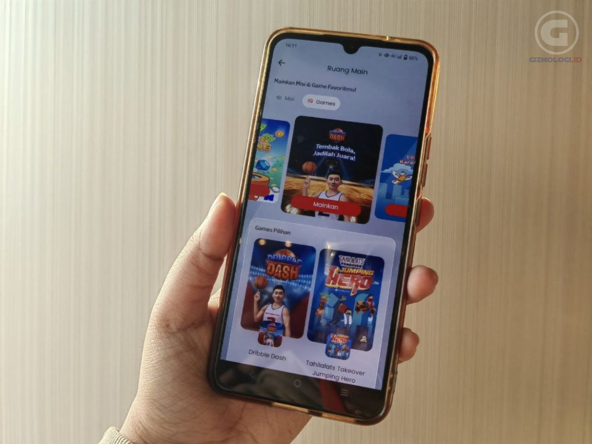 Fitur game di MyTelkomsel Super App