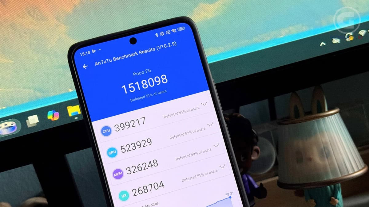 Skor Antutu POCO F6