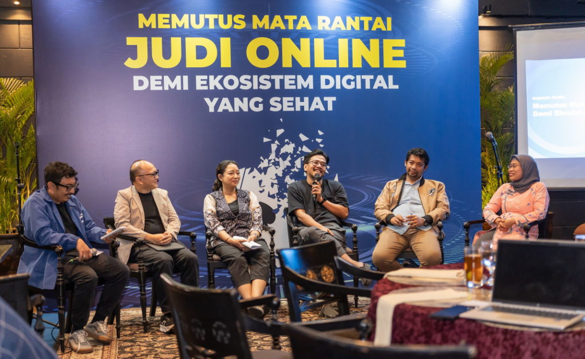 Diskusi Panel Forwat x DANA Memutus Mata Rantai Judi Online