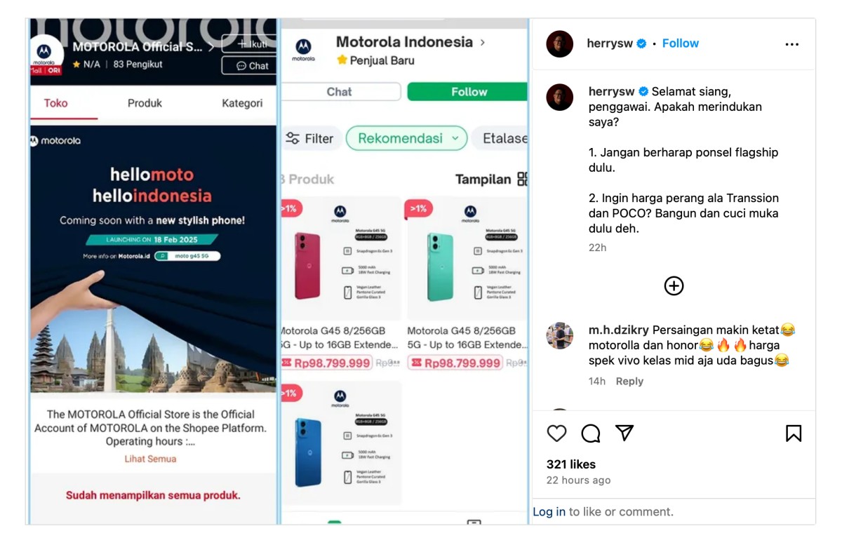 Hello Moto! Motorola Kembali ke Indonesia, Siapkan Smartphone 5G Bulan Ini 54 Motorola Indonesia Herry SW