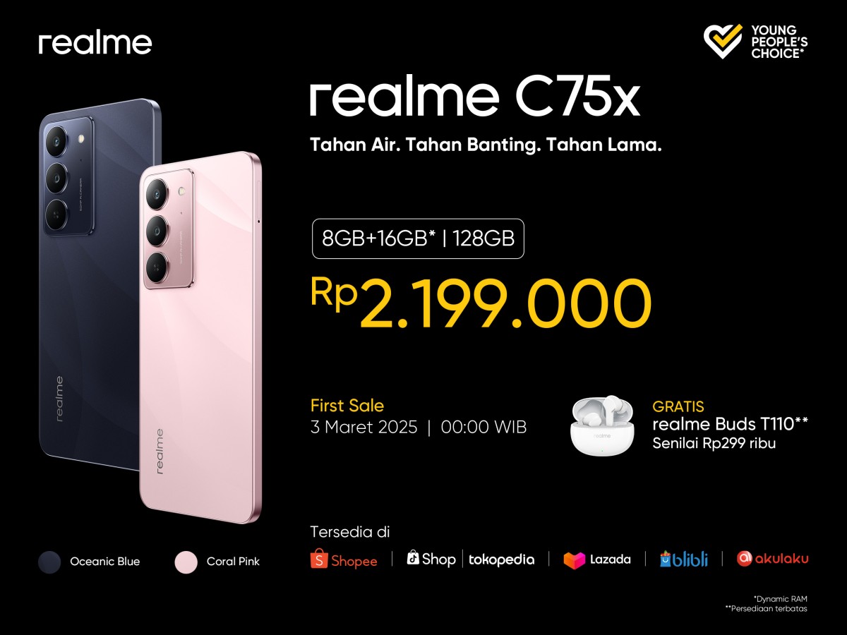 harga realme C75x