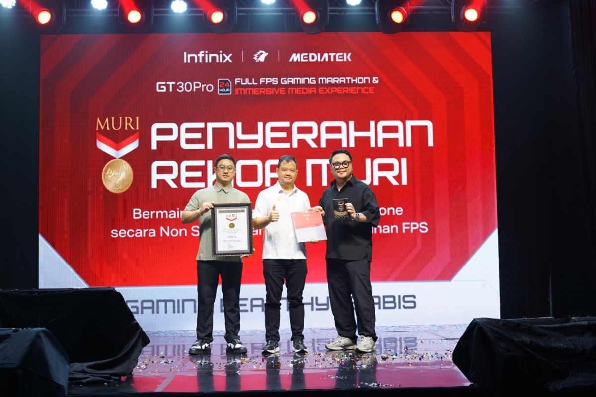 Infinix GT 30 Pro Rilis, Dapat Rekor Muri Gaming 24 Jam! 6 Infinix GT 30 Pro raih rekor muri
