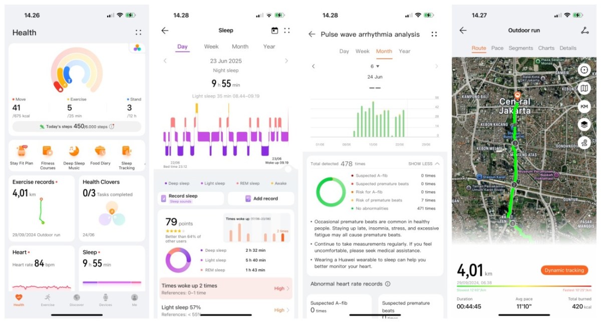 Review Huawei Watch Fit 4: Smartwatch Rp1 Jutaan Fitur Makin Komplit 63 Huawei Watch Fit 4 - Huawei Health